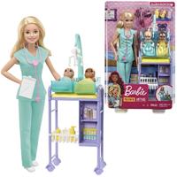 Mattel Anziehpuppe "Barbie Kinderärztin blond"