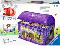 Ravensburger 3D-Puzzle "Schatztruhe Pferde"