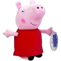 Peppa Pig Pluche /Big knuffel in rode outfit 28 cm speelgoed Roze