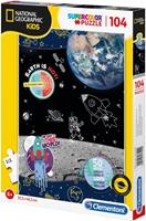 Clementoni Space Explorer- Supercolor Puzzle 104 Teile Puzzle Clementoni-27142