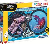Clementoni National Geo Kids - Ocean Expedition 180 Teile Puzzle Clementoni-29205