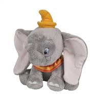 Disney Pluche  Dumbo/Dombo olifant knuffel 25 cm speelgoed Grijs