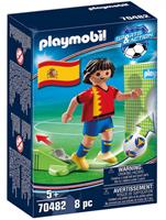 PLAYMOBIL voetbalspeler Spanje junior 8 delig