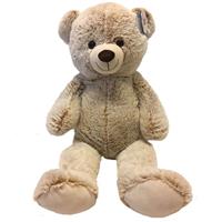 Grote pluche beige beer/beren knuffel 100 cm speelgoed Beige
