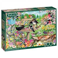 Falcon legpuzzel Spring Garden Birds 500 stukjes