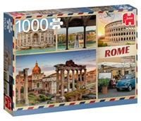 Jumbo Puzzle - Greetings from Rome (1000 pcs)