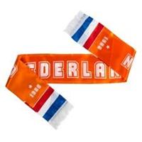 Merchandise Nederland Satin Sjaal - Oranje/Rood/Blauw/Wit