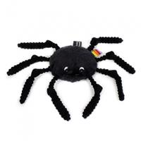 Les Deglingos knuffel spin zwart 15 cm