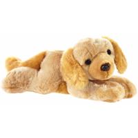 Living Nature Pluche blonde Labrador hond knuffel 32 cm speelgoed Blond