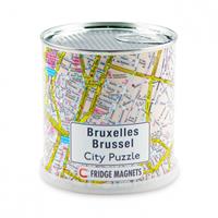 City Puzzel Magneten Brussel