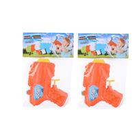 5x Mini waterpistolen/waterpistool oranje van 12 cm kinderspeelgoed Oranje