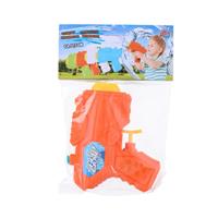 1x Mini waterpistolen/waterpistool oranje van 12 cm kinderspeelgoed Oranje