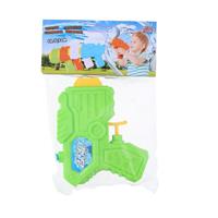 1x Mini waterpistolen/waterpistool groen van 12 cm kinderspeelgoed Groen