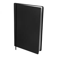 rekbare boekenkaft A4 textiel/elastaan zwart