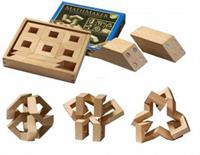 Philos 5550 - Math Maker, 30 magnetische Holz-Puzzleteile