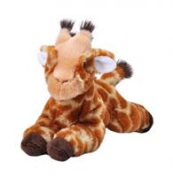 Wild Republic knuffel giraffe Ecokins Mini junior 20 cm pluche bruin