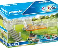 PLAYMOBIL Family Fun: Uitbreidingsset voor dierenpark (70348)