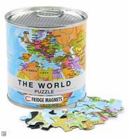 Extra Goods Welt Puzzle Magnets World Puzzle Magnets, 100 Teile, 23 x 33 cm