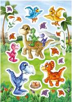 Herma stickers Dino Baby's junior 12 x 8,4 cm folie