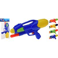 2x Waterpistolen/waterpistool groen van 30 cm kinderspeelgoed Geel