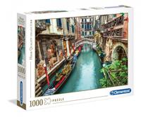 Clementoni legpuzzel HQ Venice Canal 1000 stukjes