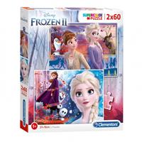 Clementoni 2x60 Puzzles Kids Frozen 2
