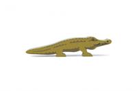 Carletto Tender Leaf 7504741 - Krokodil, Holz, Höhe: 3 cm