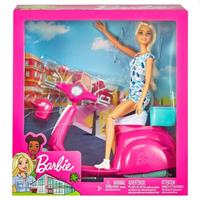 Barbie Motorroller mit Puppe
