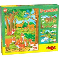HABA Puzzles Tierfamilien