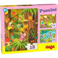 HABA Puzzles Glitzerndes Feenland