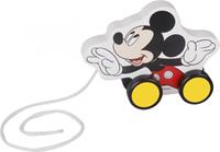 trekfiguur Mickey Mouse 12,3 cm hout wit/zwart