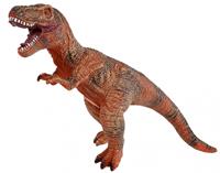 DinoWorld dinosaurus T Rex jongens 41 cm rubber bruin