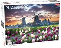 Tactic puzzel tulpen en molens 47 x 31 cm 500 stukjes