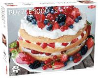 Tactic puzzel zomerse taart 67 x 48 cm 1000 stukjes