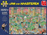 Jumbo Jan van Haasteren legpuzzel 'Krijt op tijd' 1500 stukjes