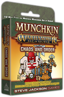 Pegasus Spiele Pegasus SJG04486 - Munchkin Warhammer Age of Sigmar: Chaos and Order