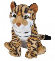 Wild Republic knuffel tijger junior 30 cm pluche bruin/wit