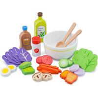 New Classic Toys salade set junior hout 36 delig