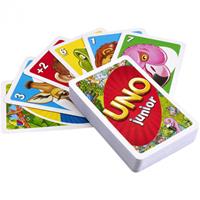 Kortspel Mattel UNO Junior djur