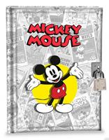 Disney Tagebuch Mickeymouse Junior 16 X 21 Cm Papier Grau