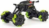 monstertruck RC Drift 2,4 GHz 1:16 zwart/groen 5 delig