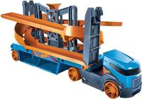 Hot Wheels City Lift en Lanceer Trailer oranje/blauw
