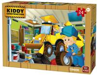 King International Kiddy Construction - Teamwork 24 Teile Puzzle King-Puzzle-55835