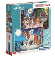 Puzzle Animals, 2x20 teilig