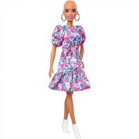 Barbie tienerpop Fashionistas No Hair meisjes 30 cm roze
