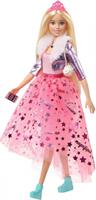 Barbie pop Princess Adventure meisjes 32,5 cm beige 7 delig