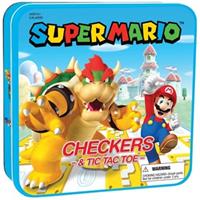 USAopoly Super Mario - Checkers/Tic-Tac-Toe