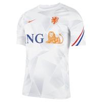 nike Holland Training T-Shirt Breathe Pre Match EURO 2020 - Weiß/Orange
