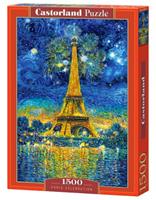 Castorland legpuzzel Paris Celebration blauw 1500 stukjes