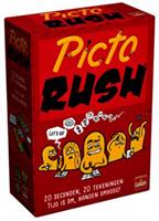 Goliath gezelschapsspel Picto Rush karton rood